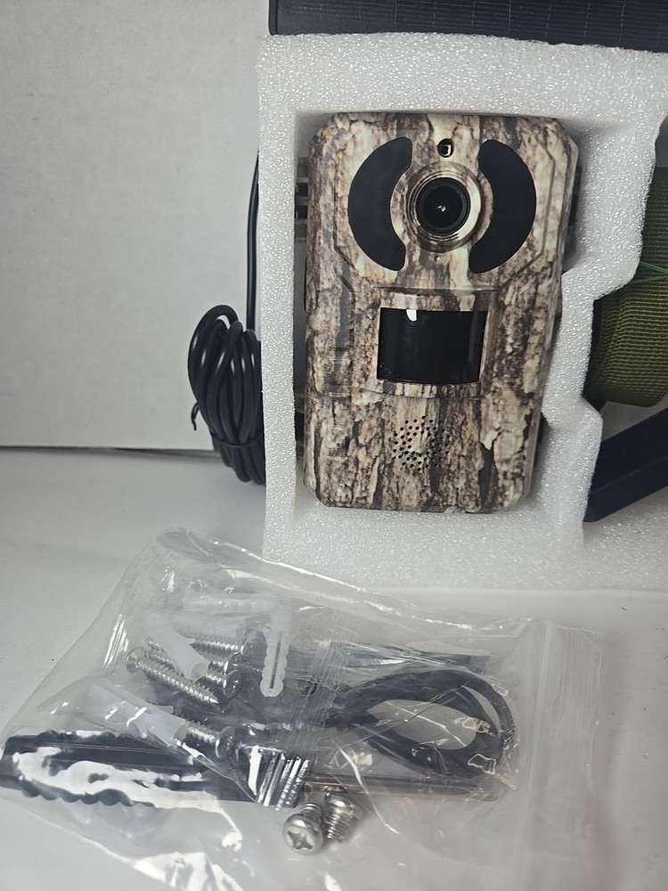 Oculview 4G LTE Cellular Trail Camera Battery/Solar Powered - No SD Card - New