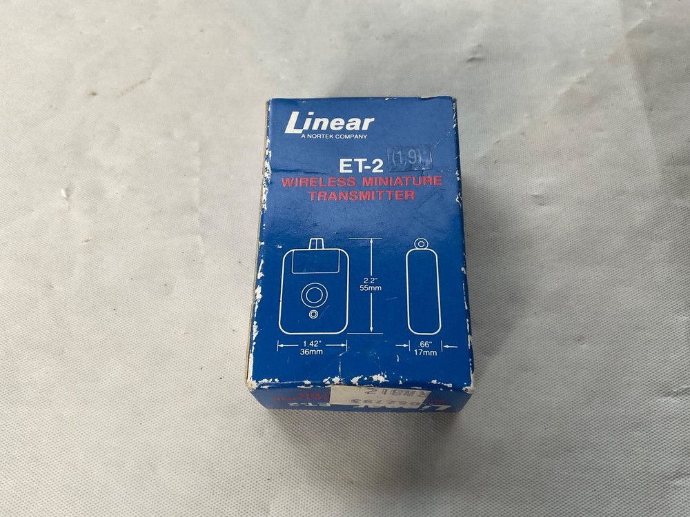 Linear ET-2-19 Wireless Miniature Transmitter