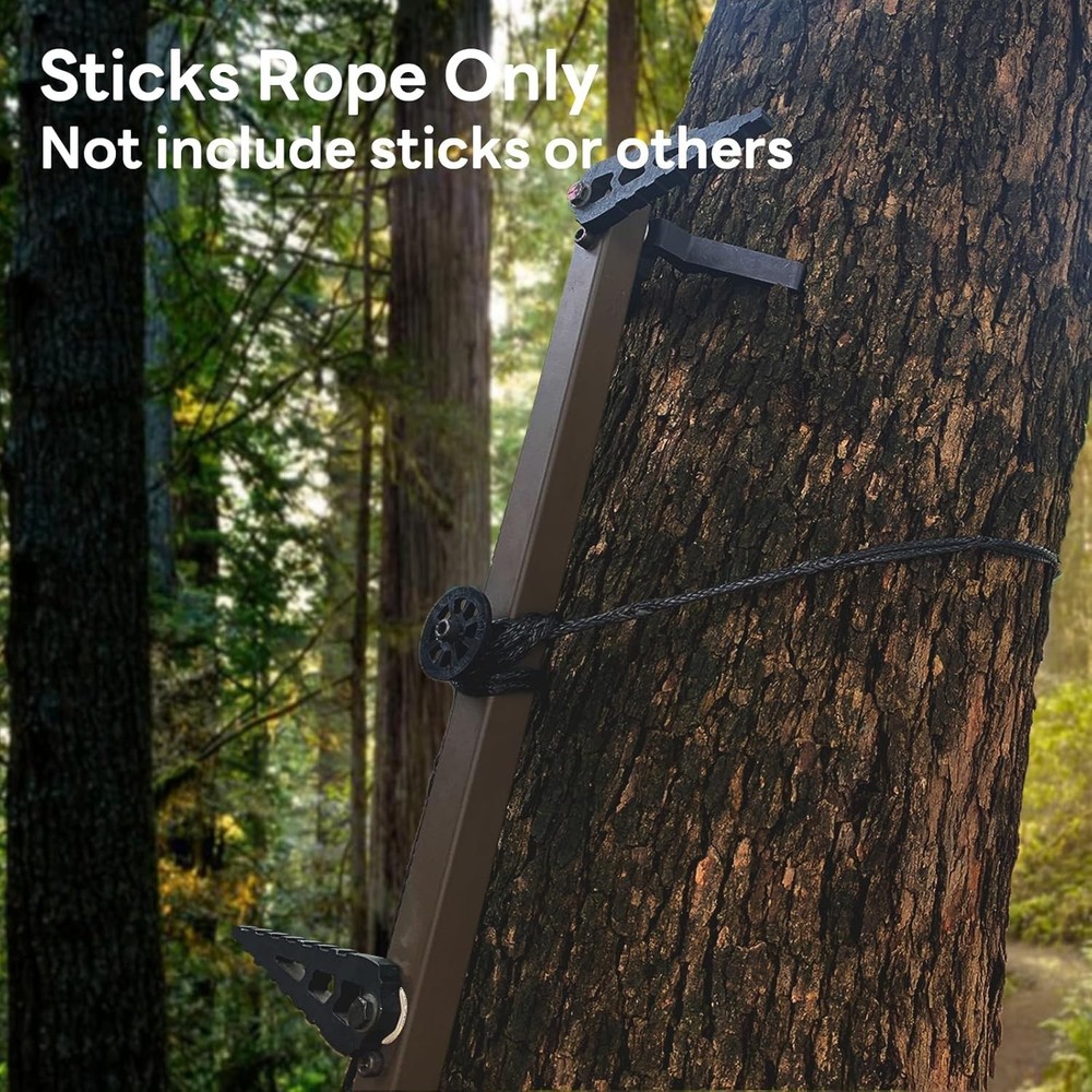 Versa Button Compatible Aider - Durable 6ft Rope Ladder for Safe Tree Access