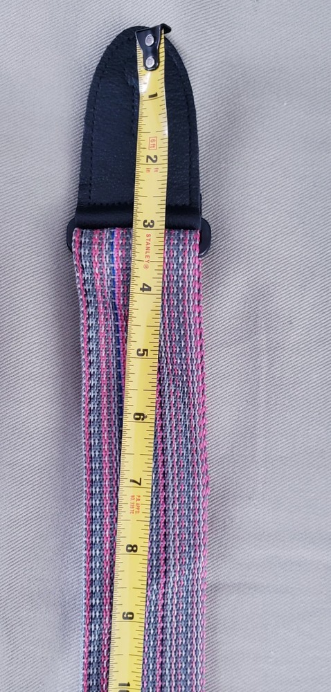 Levy's Guitar Strap Embroidered Cross