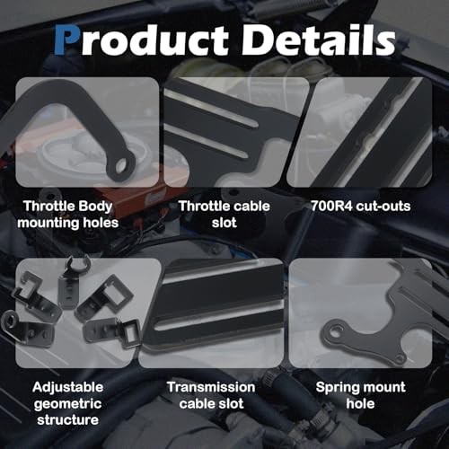 304147 EZ-EFI Cable Mount Kit Carburetor Throttle Cable Mount Bracket