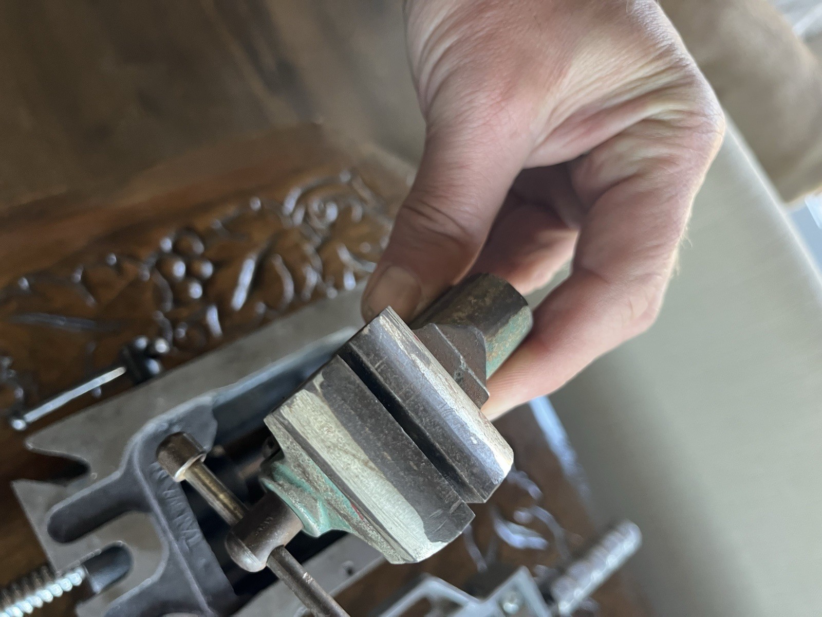 Machinist Vise Lot Tools Bits Yankee 992 USA Lathe