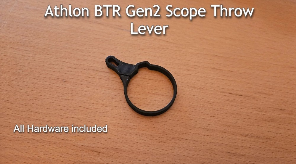 Athlon BTR Gen2 Scope Throw Lever