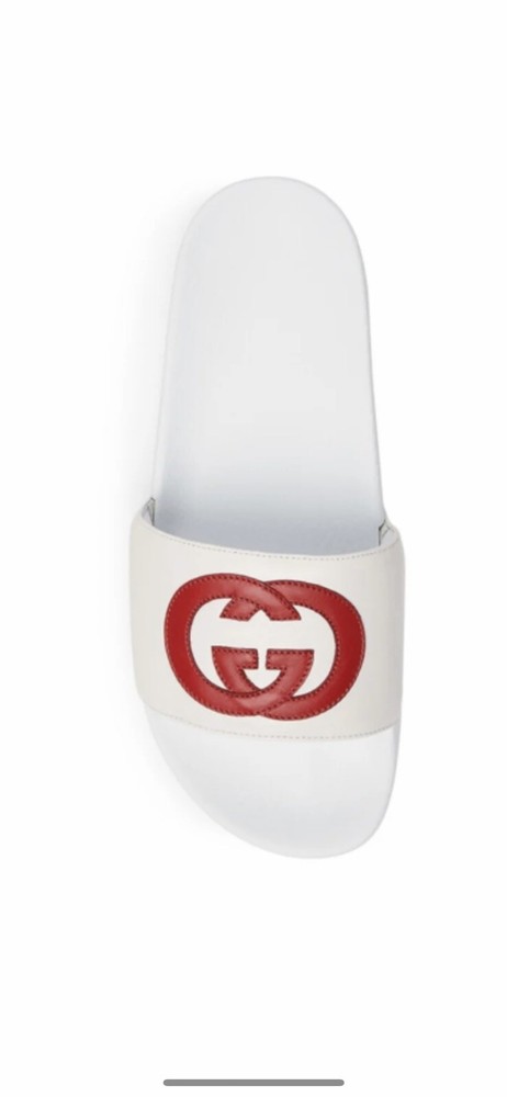 GUCCI Interlocking-G slides Men’s Size 8
