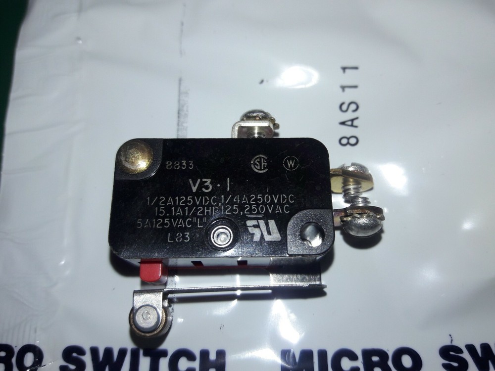 MICRO SWITCH, 8AS11, BOX OF 10 FOR