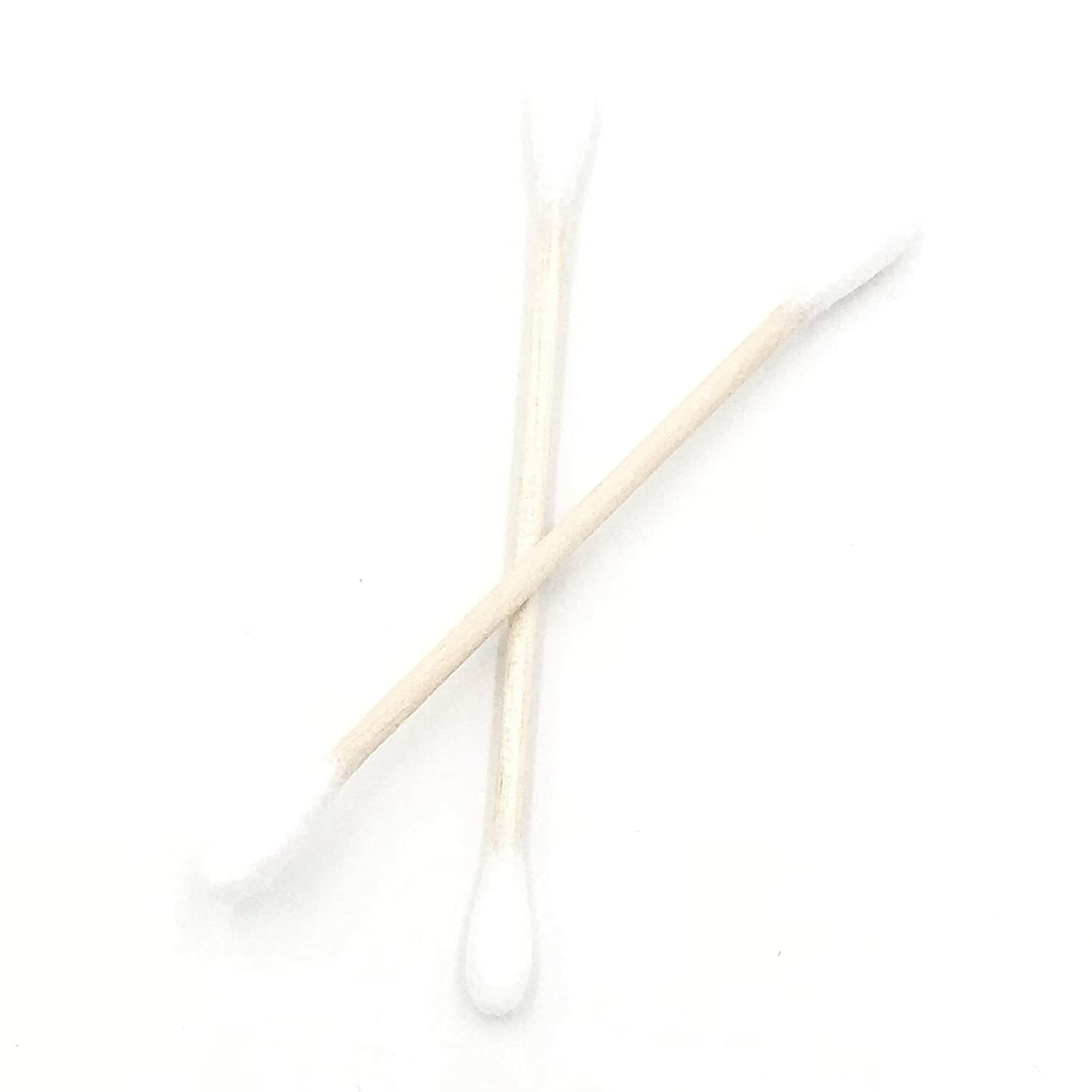 Wood Sticks Cotton Swabs 100% Cotton Tips Wooden Applicator Double Q Tip 800 Pcs