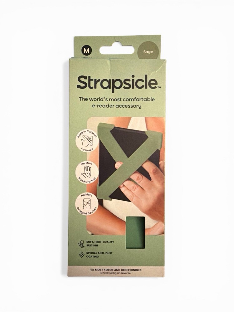 STRAPSICLE - Kindle Cover/ Straps/ Holder (2 straps per pack) E-Reader Accessory