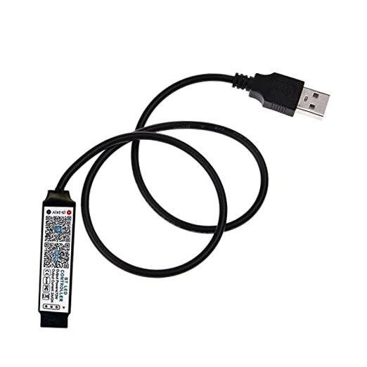 Mini Bluetooth Compatible RGB Controller Music LED Light 5V USB controller