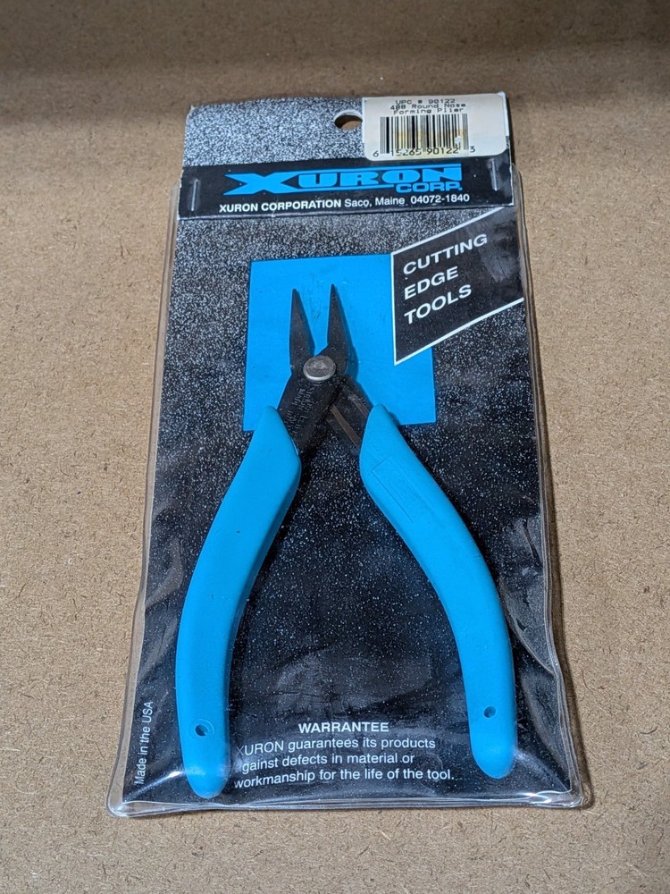 Xuron Corp. - #90122 - 488 Round Nose Forming Plier - NOS