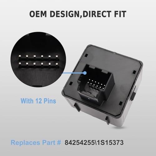 4x4 Switch 4WD Four Wheel Drive Selector Switch Compatible with Chevy & GMC