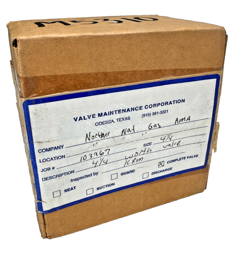 Compressor Suction Valve 4-1/4" PN: 231734J1S6