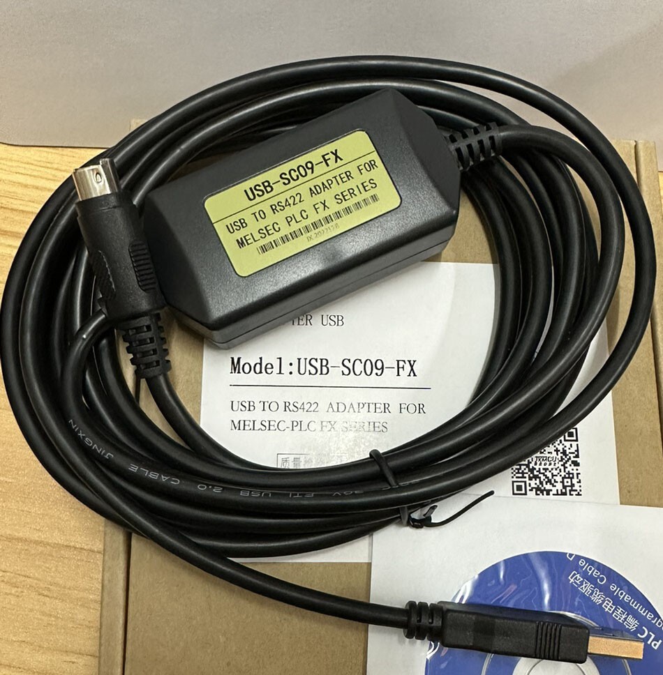 1pcs USB-SC09-FX PLC Programming Cable Replacement for Mitsubishi MELSEC FX