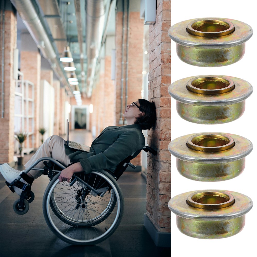 4 Pcs Wheelchair Front Fork Bearing Replacement Bearings Rollator Assembly