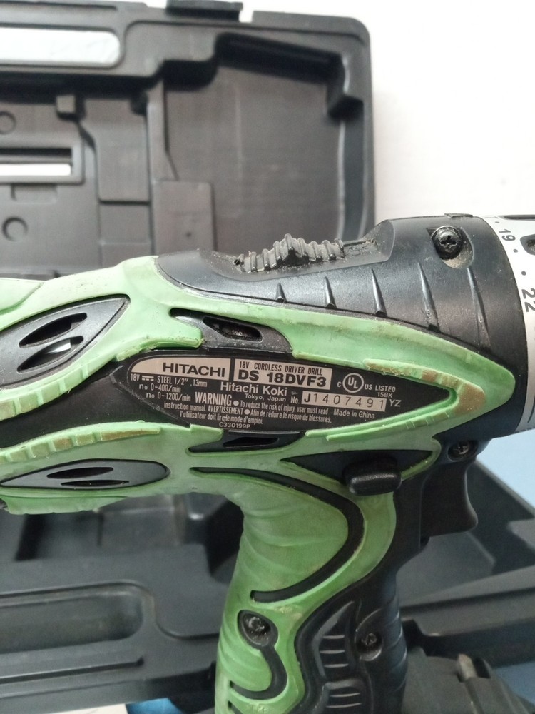 Hitachi 18V Drill Combo Kit In Case (LL)