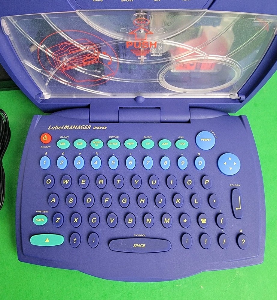DYMO LabelMANAGER 200 Label Maker With Power Suppy.