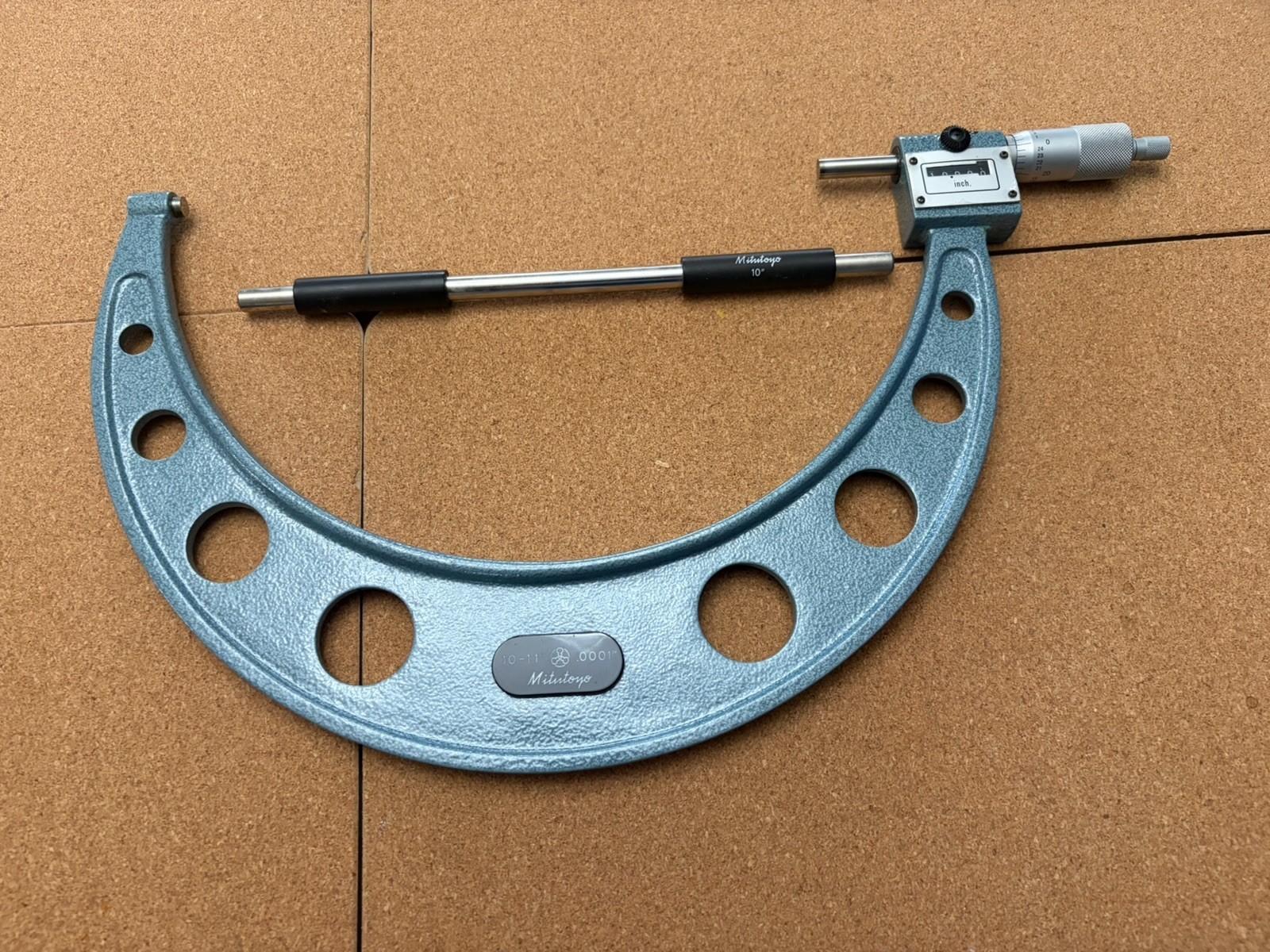 Mitutoyo Mechanical O.D. Micrometer Set 6”-12” Excellent Condition!!!!