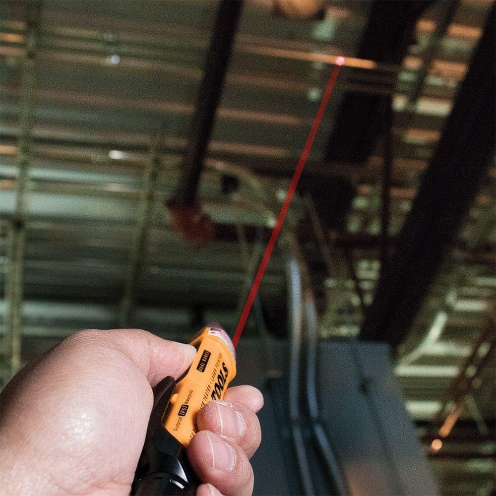 KLEIN Dual Range Non-Contact Voltage Detector Tester NCVT with Laser Pointer