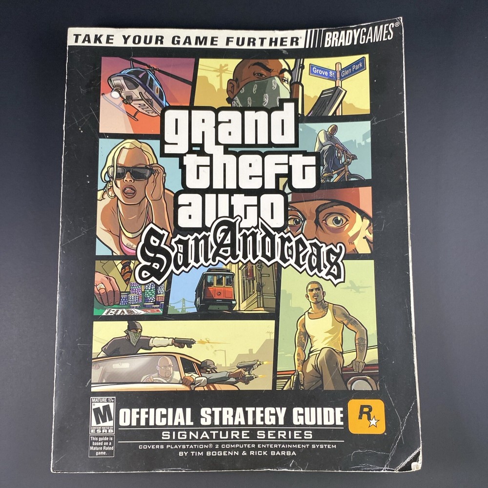 Grand Theft Auto: San Andreas Official Strategy Guide Without Map
