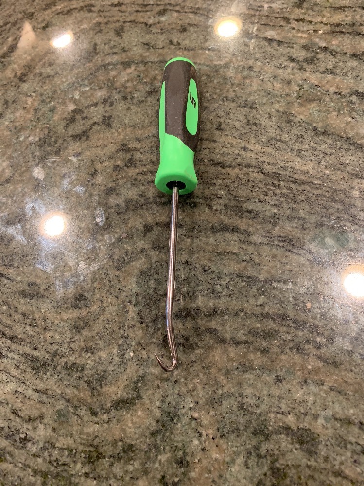 snap on sg3ashcg mini hook with green soft grip handle