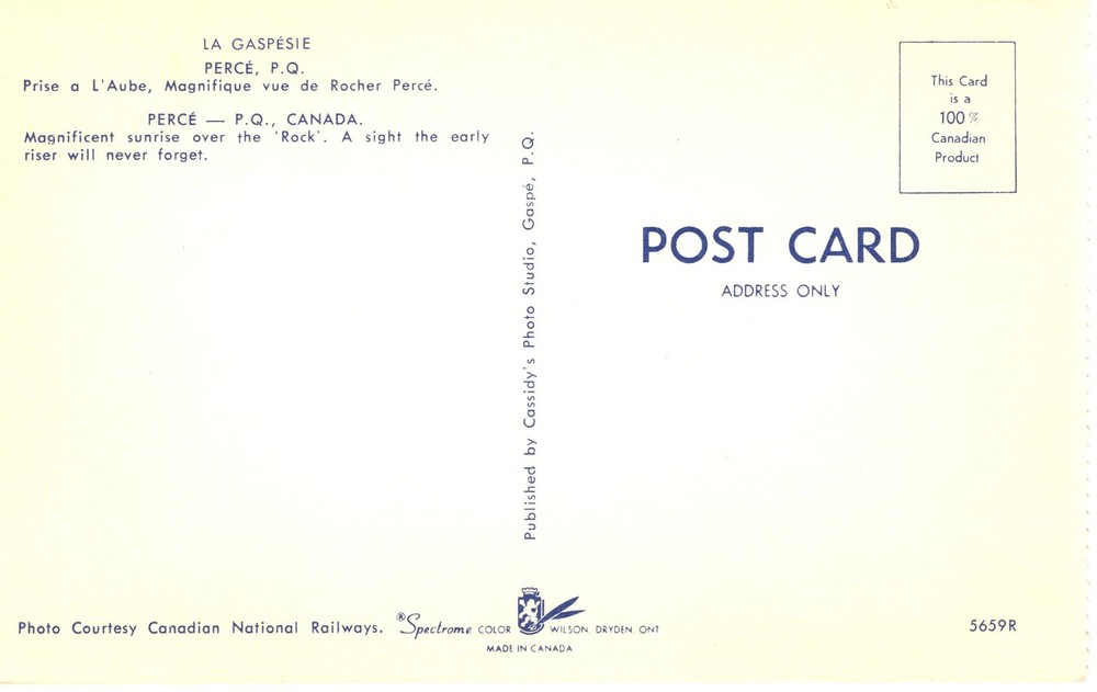 LA GASPESIE - PC6608