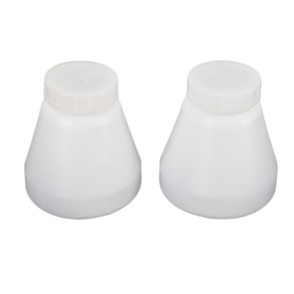 4x Bottles Hopper Cup For Electrostatic Powder Coat System PC02/PC03 Spray Paint