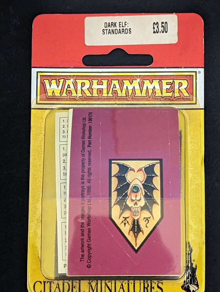 Standards - Dark Elves - WFB - 90s - OOP