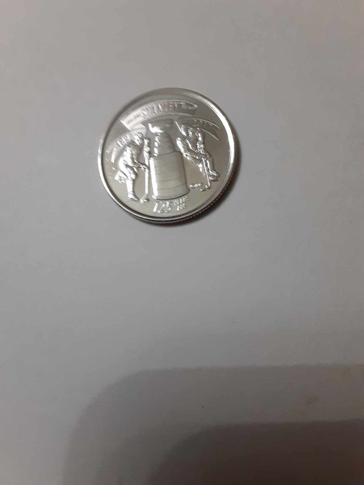 2017 Uncirculated 125 Years Anniv. Stanley Cup Commemorative Canada Quarter d