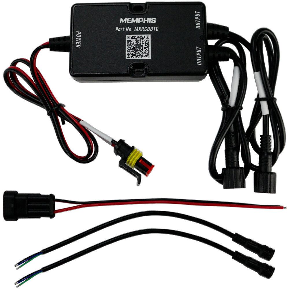 Memphis Audio MXRGBBTC RGB LED Controller w/ App Controlled Interface NEW