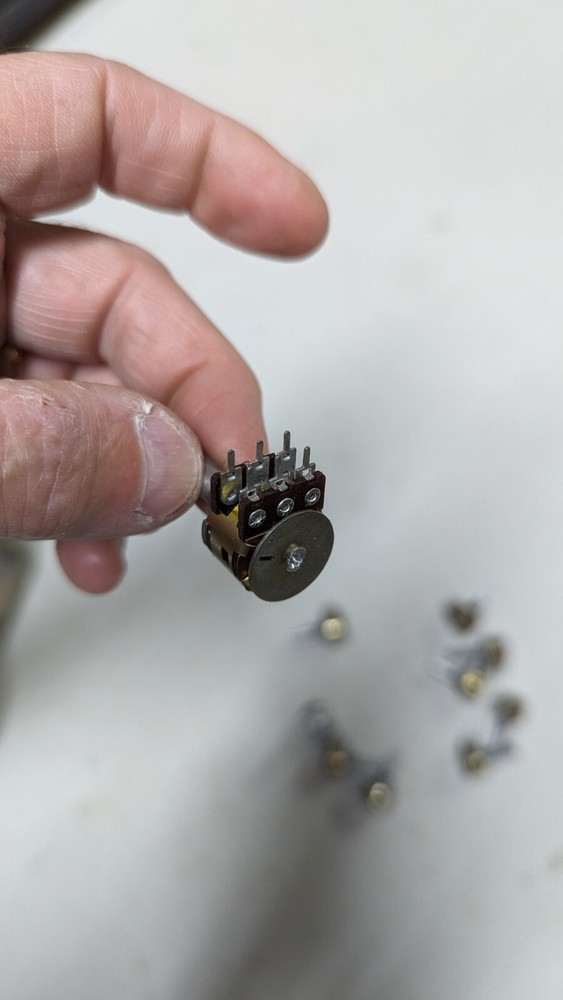 Lot of (10) # B100K Potentiometer