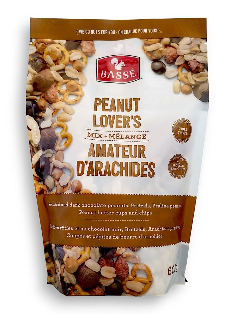 Basse Peanut Lover's Mix 600g (21.2 oz)