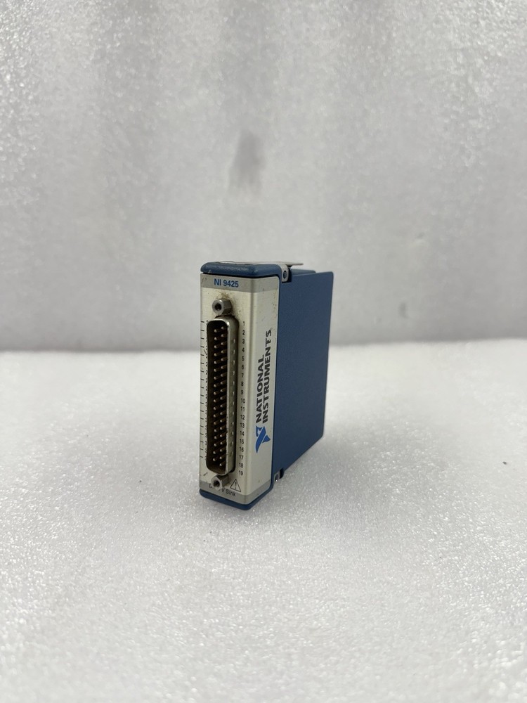 NATIONAL INSTRUMENTS NI 9425 cDAQ DIGITAL INPUT MODULE 24V 32ch TESTED FAST SHIP
