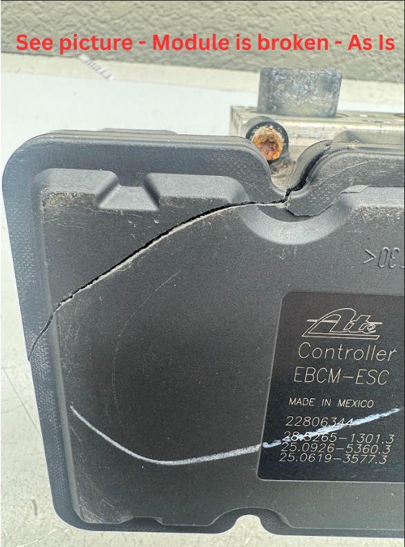 2013-2016 Cadillac SRX ABS Anti-Lock Brake Pump Assembly Without Adaptive Cruise