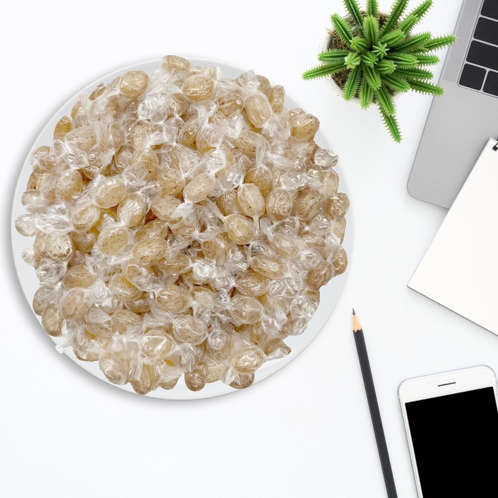 Ginger Mints Hard Candy, 2-Pound Bag (About 180 Pieces)