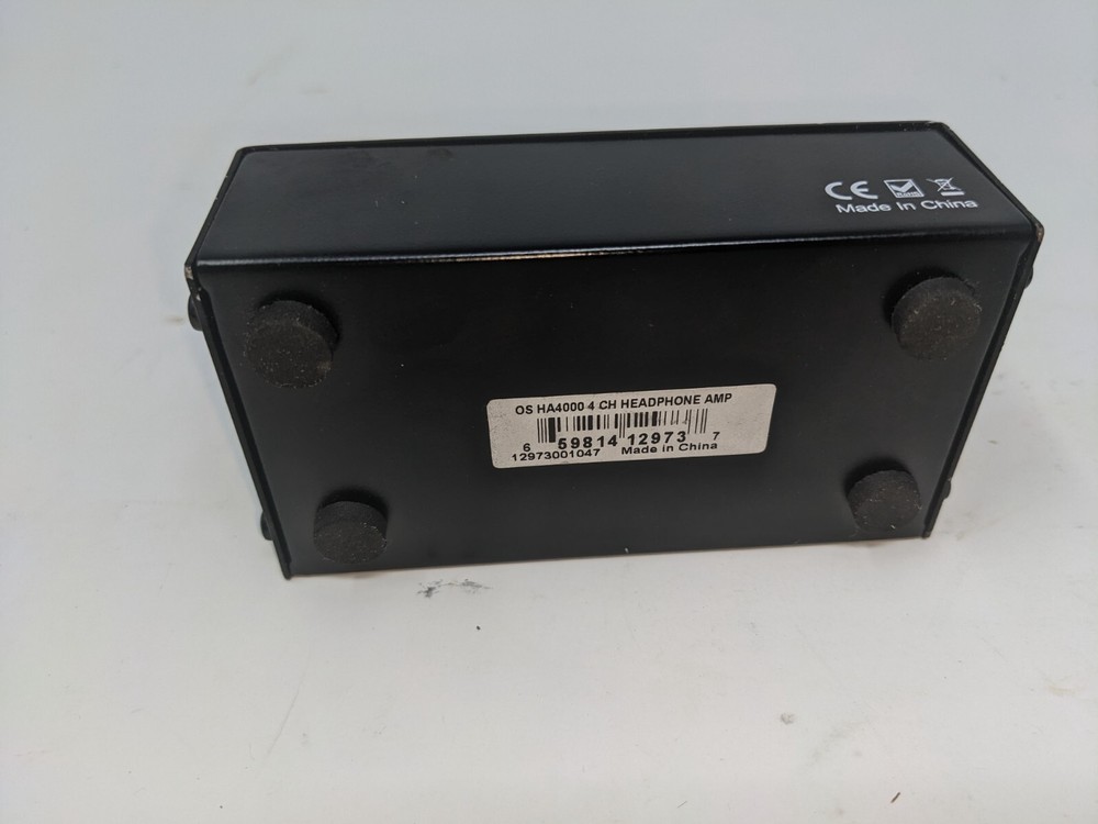 On-Stage HA4000 4-Channel Pro Headphone Amplifier (96)