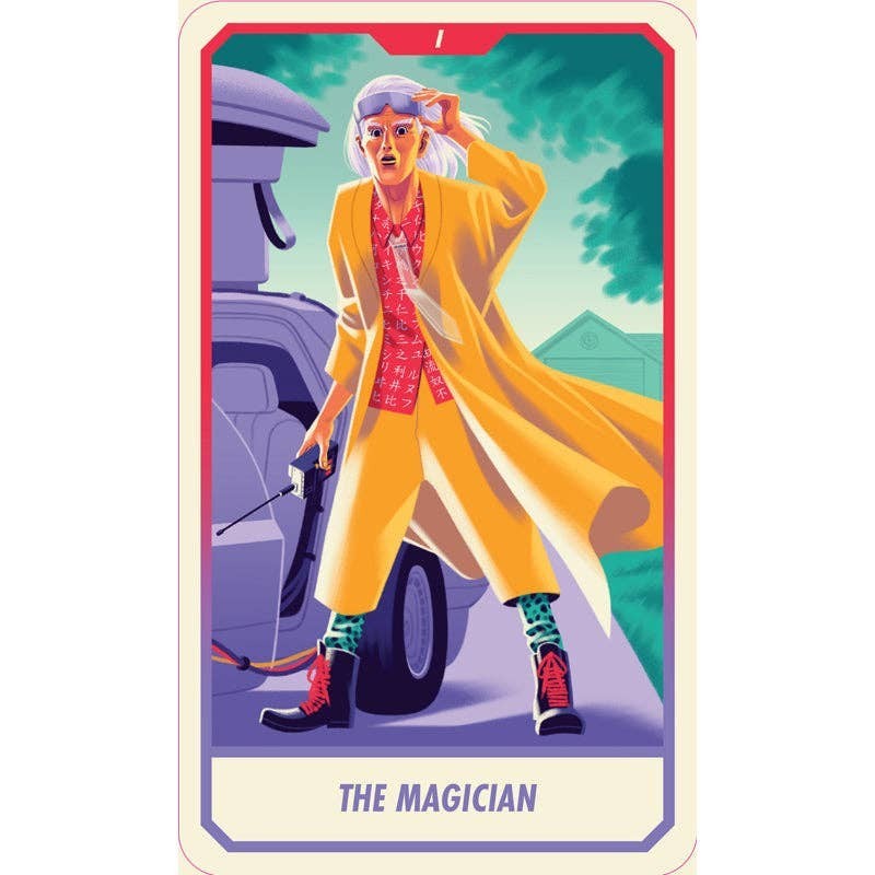 Back To The Future Tarot Deck And Guidebook 80s Sci Fi Movie - AUTHENTIC DECK