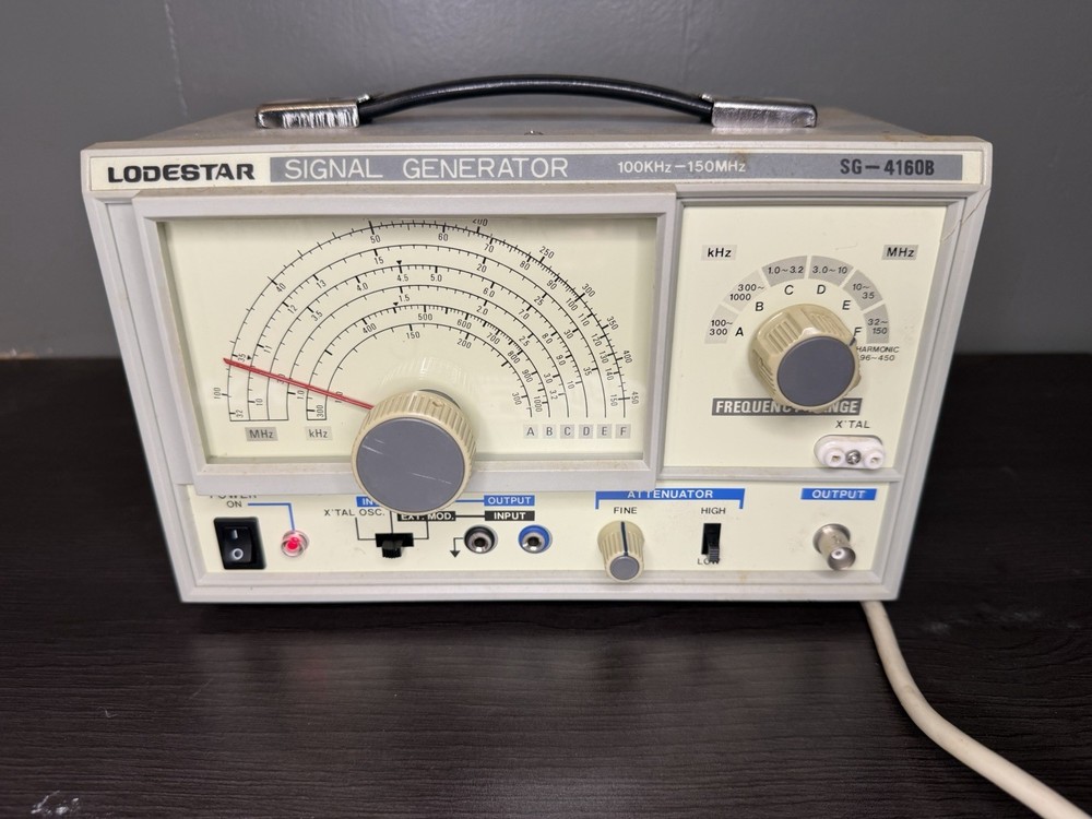 Lodestar SG-4160B RF Signal Generator Powers Up