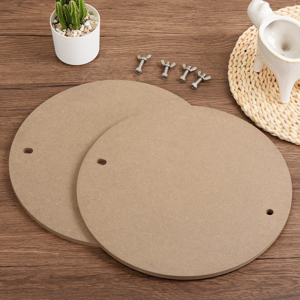 8 Pcs 12" Pottery Wheel Bats Pottery Bat System Bats 1/3" Thick