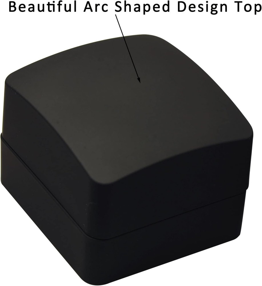 LED Black Earring Jewelry Gift Box for Box(Classical)
