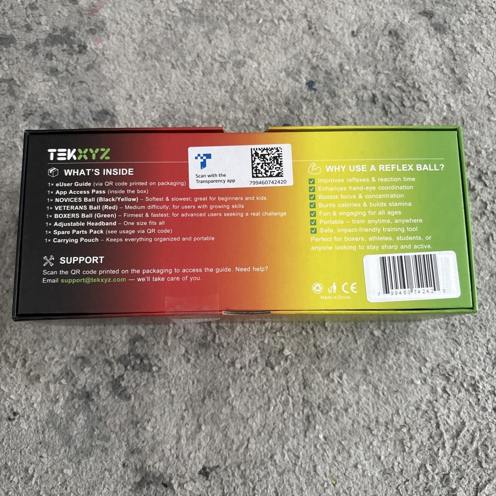 TEHXYZ Boxing Reflex- 3 Balls