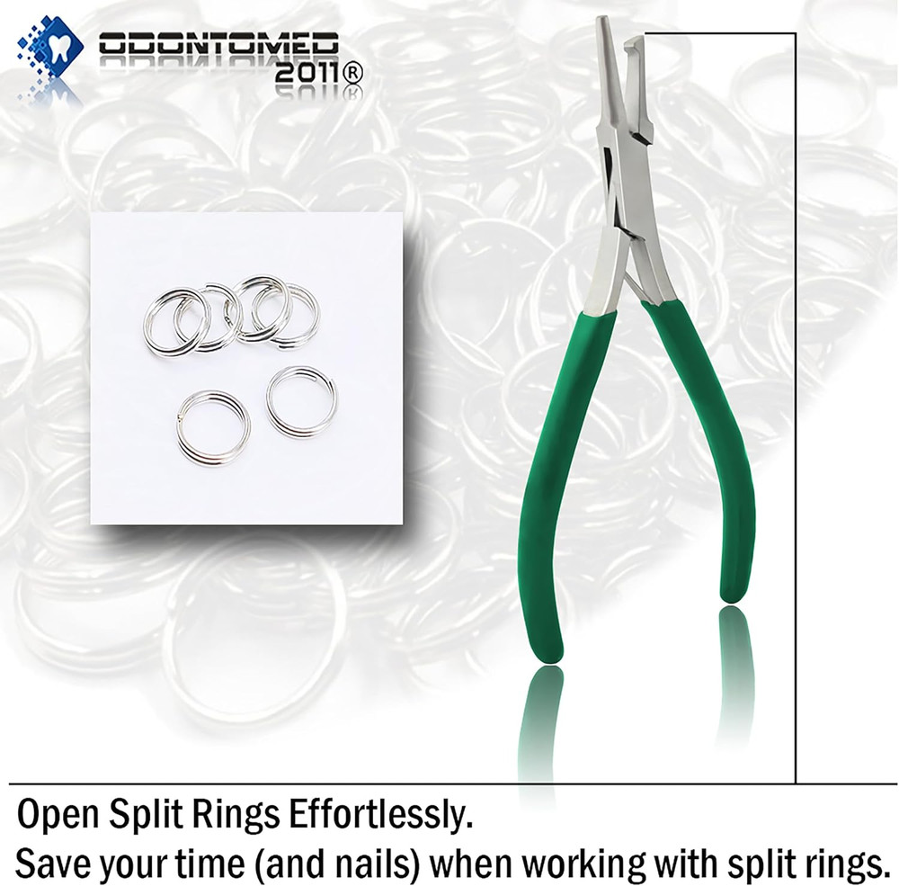 Split Ring Pliers for Jewelry Making, Jump Ring Opening Pliers for Opening Split