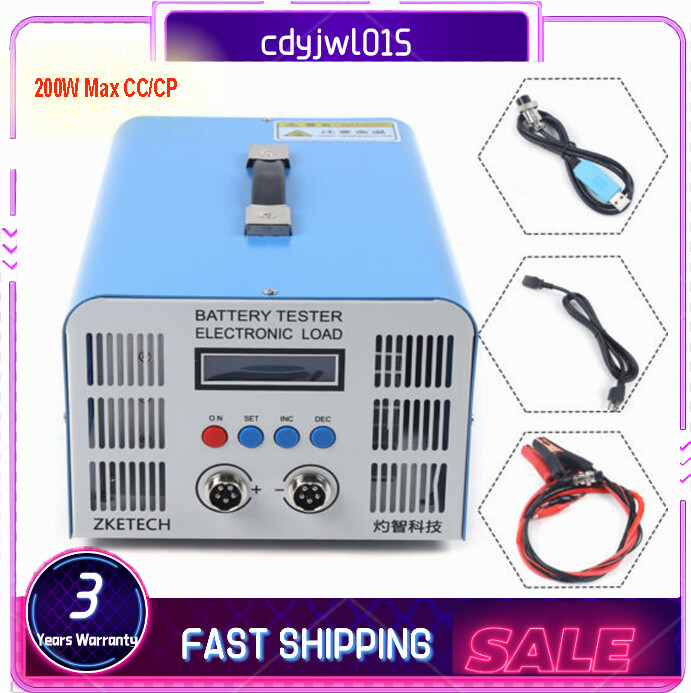 EBC-A40L Electronic Load Battery Load Capacity Tester Charge/Discharge 200W/110V