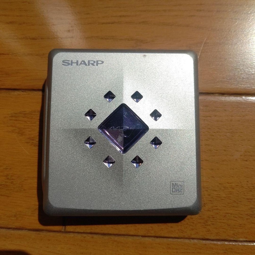 Sharp MD-ST700-A Portable MD Player Tested Working Used From JAPAN