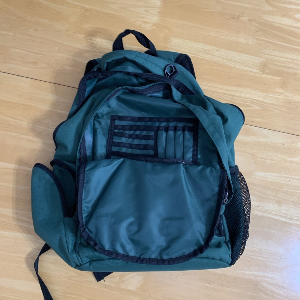 C.E.R.T. Logo Green Backpack - 5 Compartments plus pocket & pen organizer!