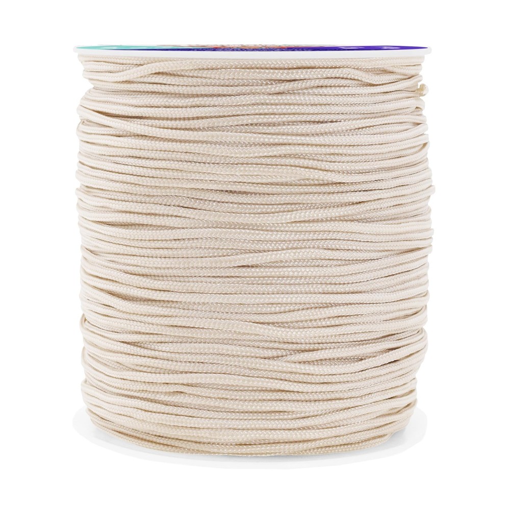 Mandala Crafts 1.5mm Egg Shell Blind Strings Lift 109 Yards,