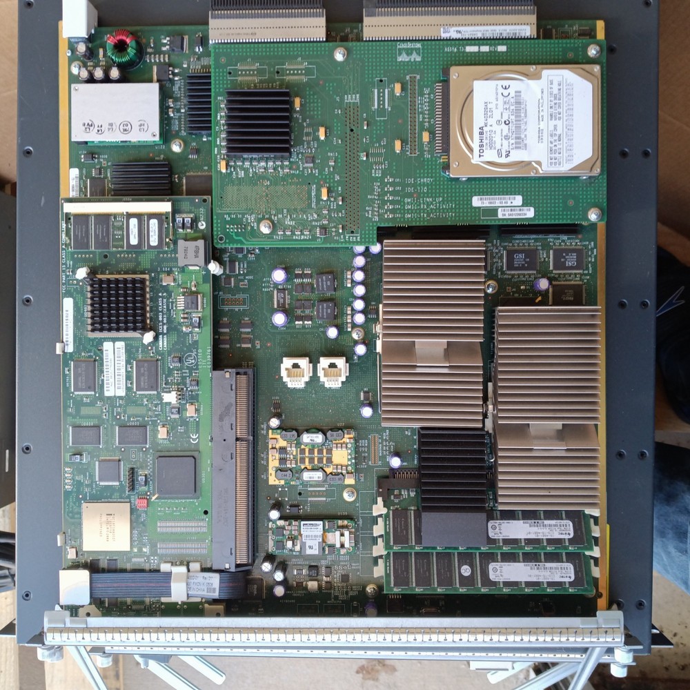 3Set Cisco Catalyst 6500-E Series WS-C6509 Chassis W/ Switch Modules 4024W power