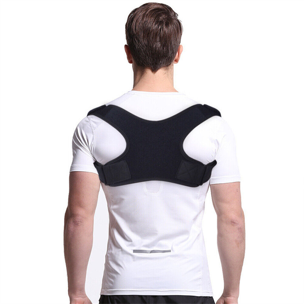 Back Posture Corrector Shoulder Straight Support Brace Belt Therapy Men Women