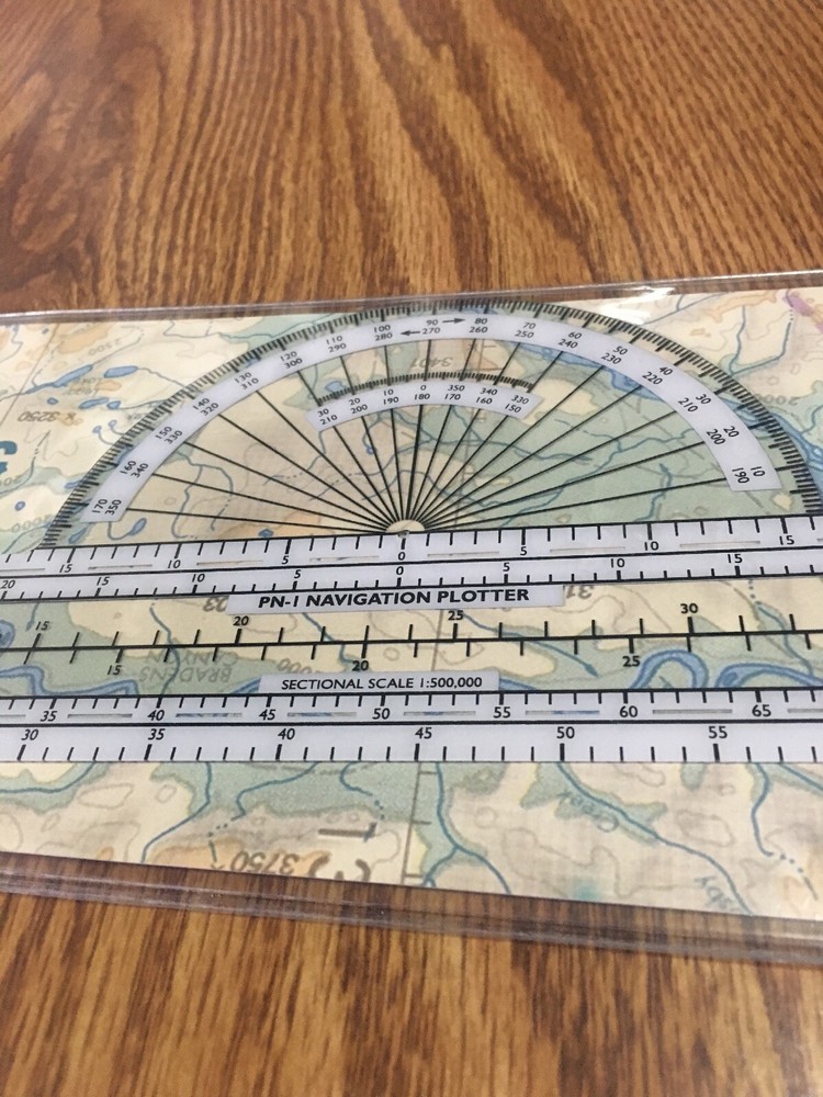 Jeppesen PN-1 Navigation Plotter High Quality Accurate