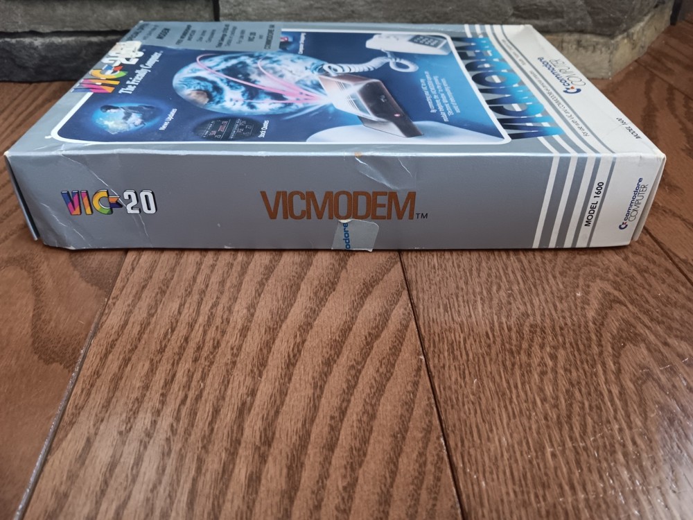 Commodore VIC 20 VICMODEM Model 1600 UNTESTED Sold As Is
