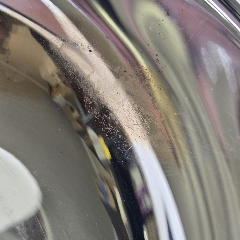 Wm. Rogers & Son Spring Flower Silverplate Serving Dish #2062 & 1.5 Qt Pyrex