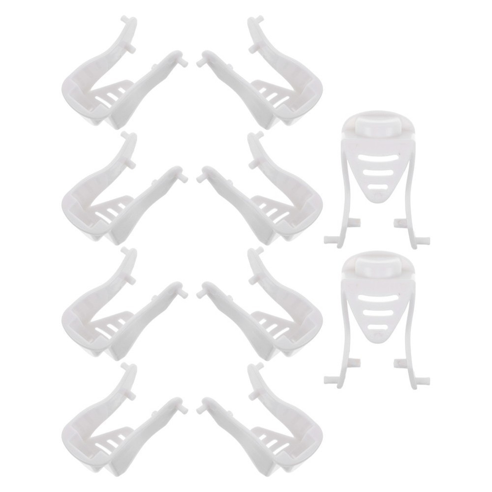 10 Pcs Automatic Toothpaste Pusher Squeezer Accessory Rod Replacement Bar for